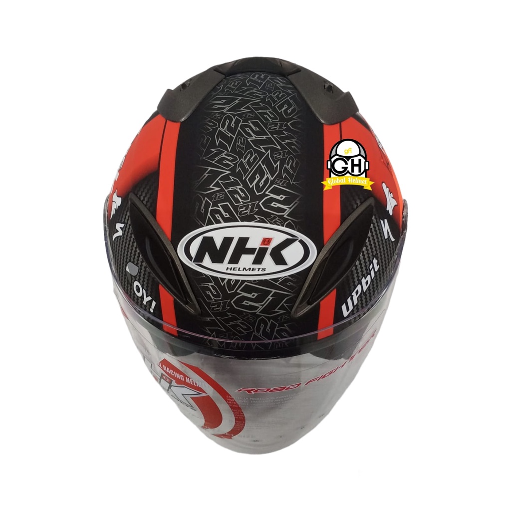 HELM NHK R6 SE ALI ADRIAN BLACK DOFF HALF FACE