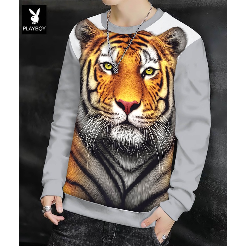 Sweter Pria / Sweter Murah / Sweater Macan Hidung Kombinasi / T-Shirt Pria Jumbo