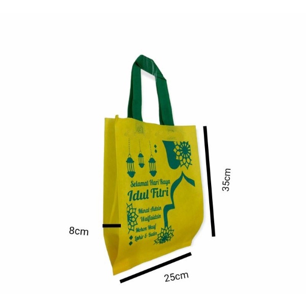 Goodie Bag Lebaran idul fitri / Tas Souvenir Idul Fitri ukuran S 25x35