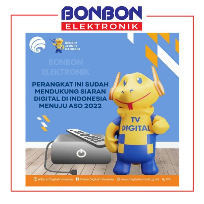 Polytron Set Top Box PDV-600T2 DVB T2 TV Digital