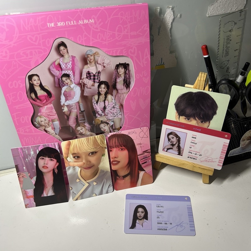 FORMULA OF LOVE PC ID CARD MOMO MINA SANA JEONGYEON TWICE