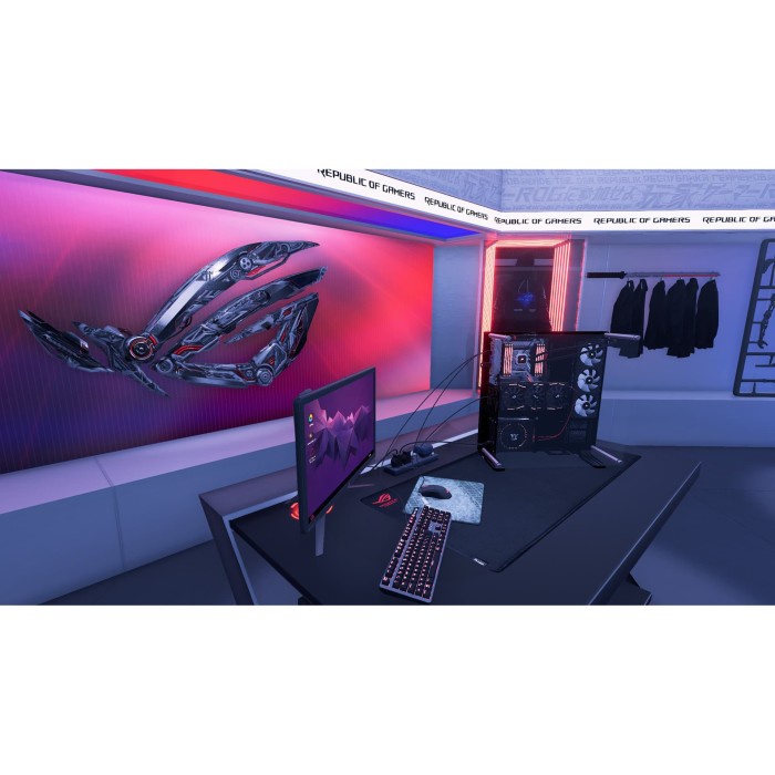 Vk0519 Pc Building Simulator Republic Of Gamers Workshop - Dvd Game Pc