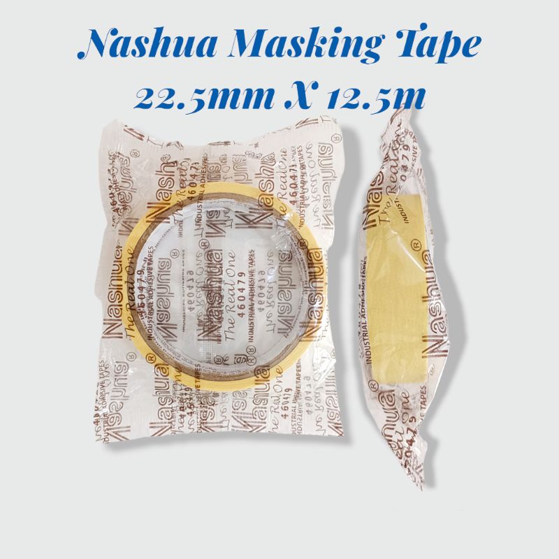 

Lakban Kertas Nashua Masking Tape 22.5mmX12.5m