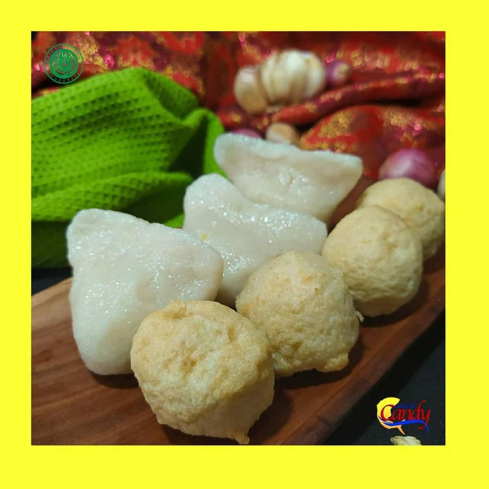 

(L-A7A-❤) Pempek Candy Palembang Asli Paket Ampera Kecil Empek Empek Mpek mpek trending