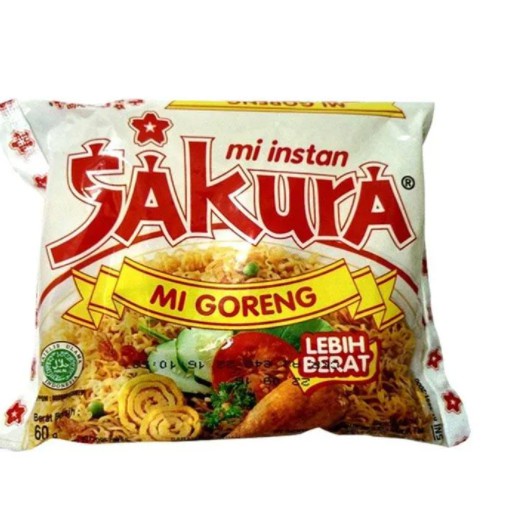 

Mie goreng instan sakura 60gr