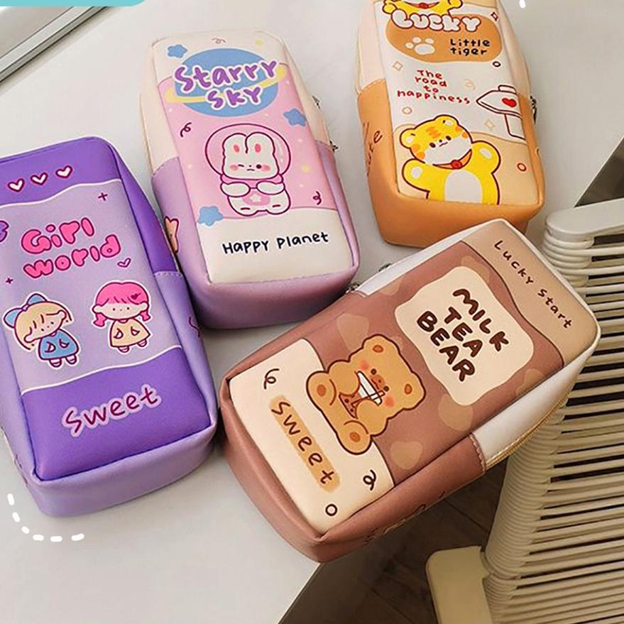 

D0S✧ TOKKADO Hakko Pencil Case Kotak Pensil Besar Pouch Anak Sekolah Lucu Harga Terjangkau