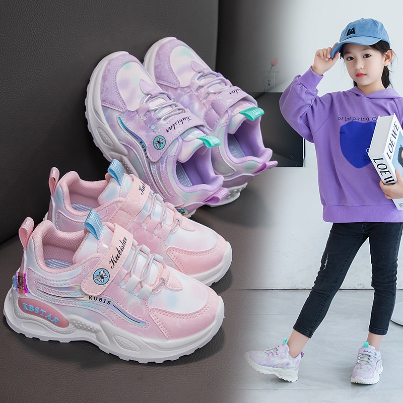 Juragan Junior [COD] Sepatu REGIN Sepatu anak Perempuan Import 26-37