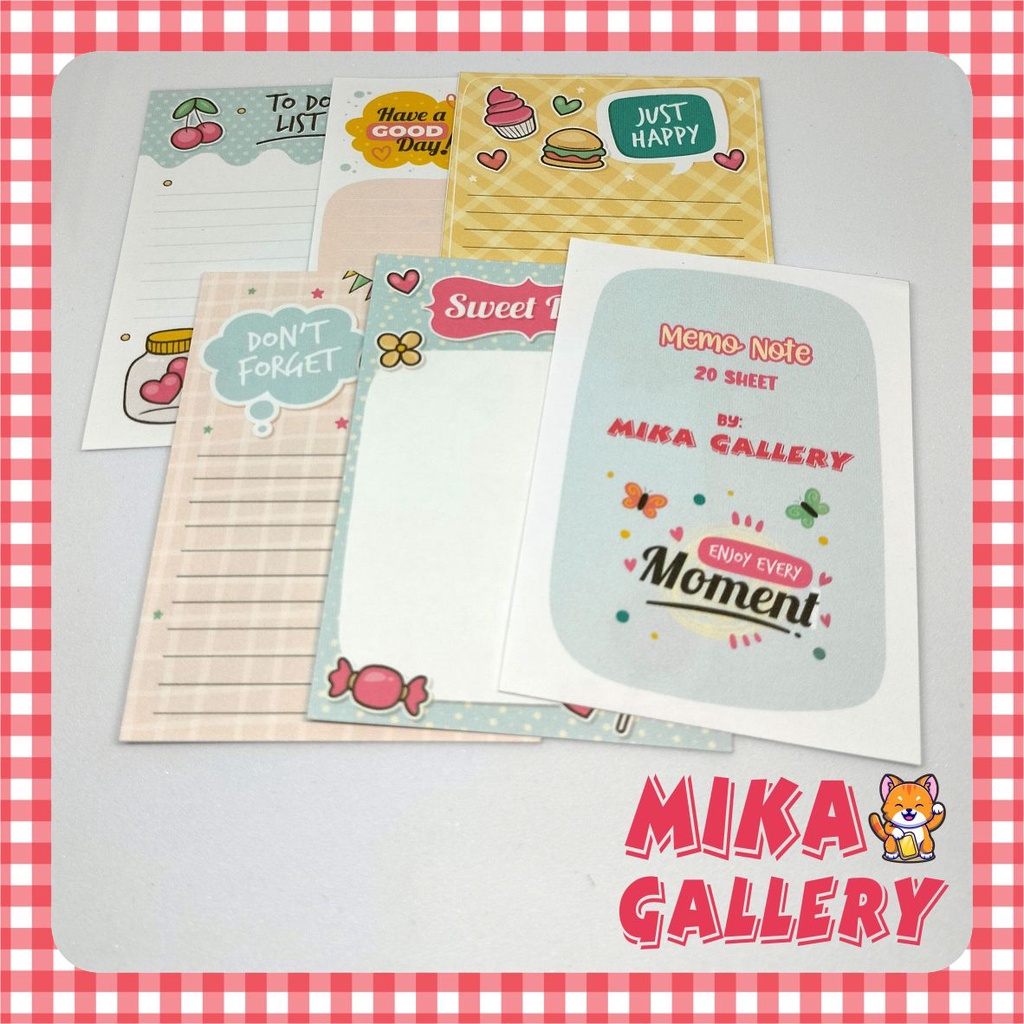 

[15pcs] Memo Pad Kertas Catatan To do List Murah