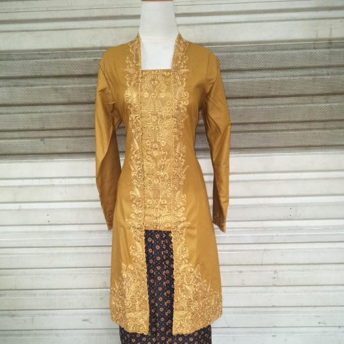 kebaya atasan tunik kutubaru/kebaya tunik/katun ima