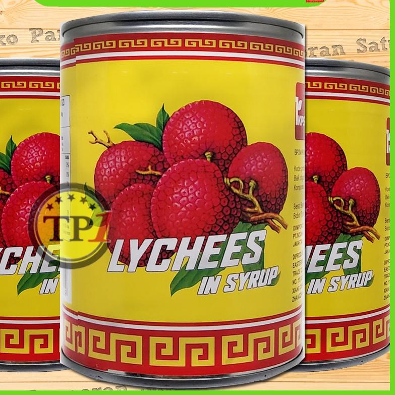 

✔✔ Lychee in Syrup Kaleng / Buah Leci Dalam Sirup Kaleng 567gr lychees IKPS