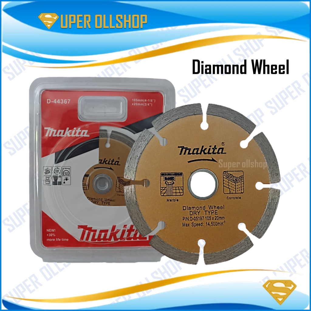 Mata Potong Keramik Terdapat 2 TYPE / Diamond Blade / Cutting / Mata Potong Gerinda / Diamond Wheel Kering 4 Inch