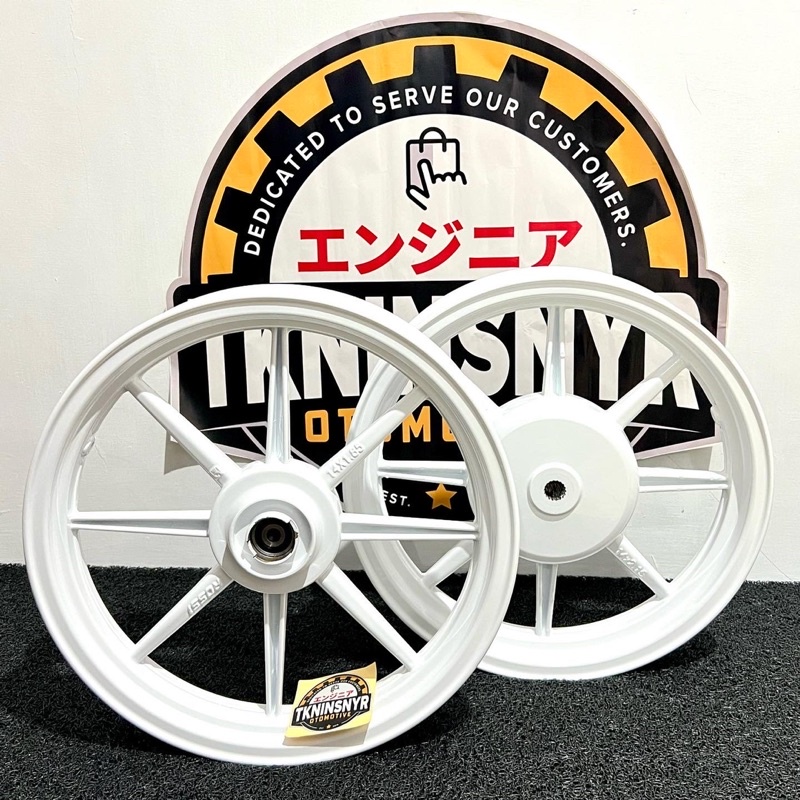 Velg VRossi Comet Palang 8 Copy RCB All Matic Yamaha Mio Karbu Nouvo Mio J XRide 115 - Putih - clg