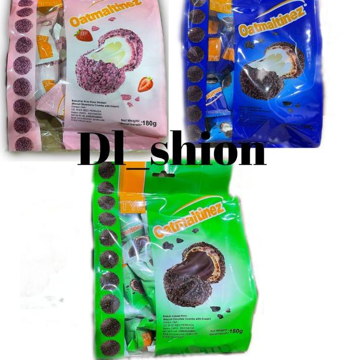 

0GF♚ TYL Oatmaltinez Biscuit Ball Choco Crumbs 180gr / Oatmaltinez Ball Stroberi Oatmaltinez Ball Chocolate Crumbs Harga Terjangkau