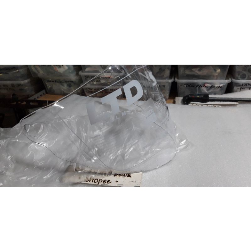 kaca helm LTD sport malaysia original bening