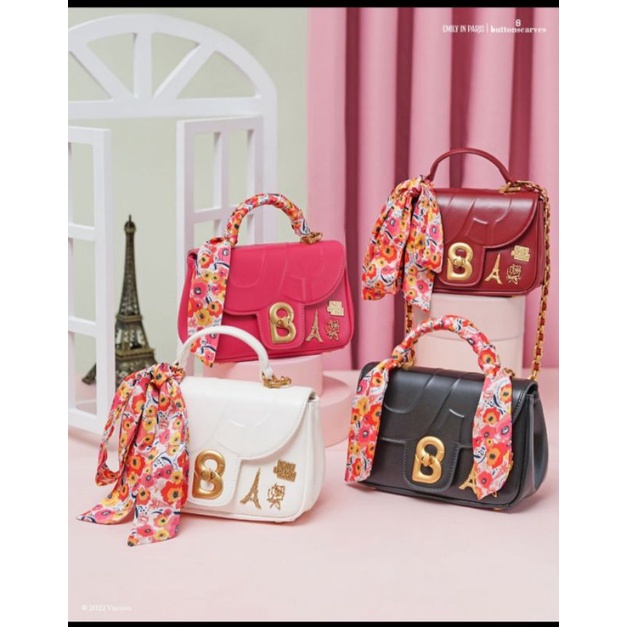 Buttonscarves Emily in Paris Bag New