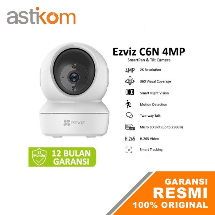 EZVIZ C6N 4MP 2K 2MP 1080P TY1 WI-FI WIRELESS CAMERA CCTV Smart IP