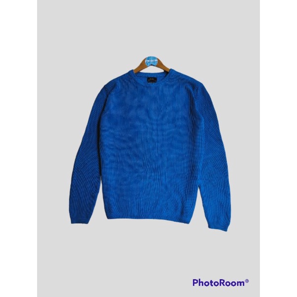 SWEATER RAJUT ZARA SECOND KNITWEAR PRIA WANITA VINTAGE