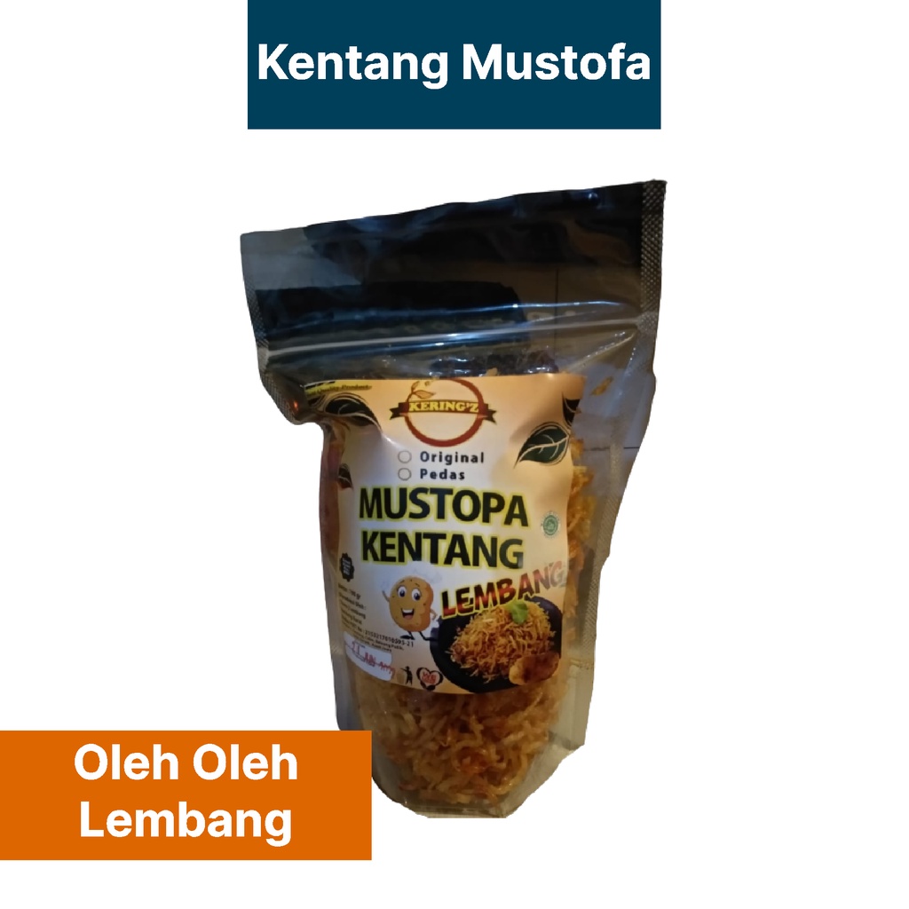 Kentang Mustofa| Oleh Oleh | Oleh Oleh Bandung | Keripik Kentang | Makanan Bandung | Makanan Khas by Keringzie