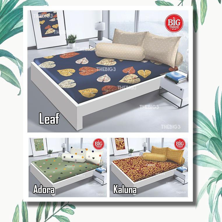 "PRP.07De22l" Sprei HAWAI 180x200 / 160x200 motif Adora Agnia Palma Hugo Candy Heidi Banana Leaf Cop