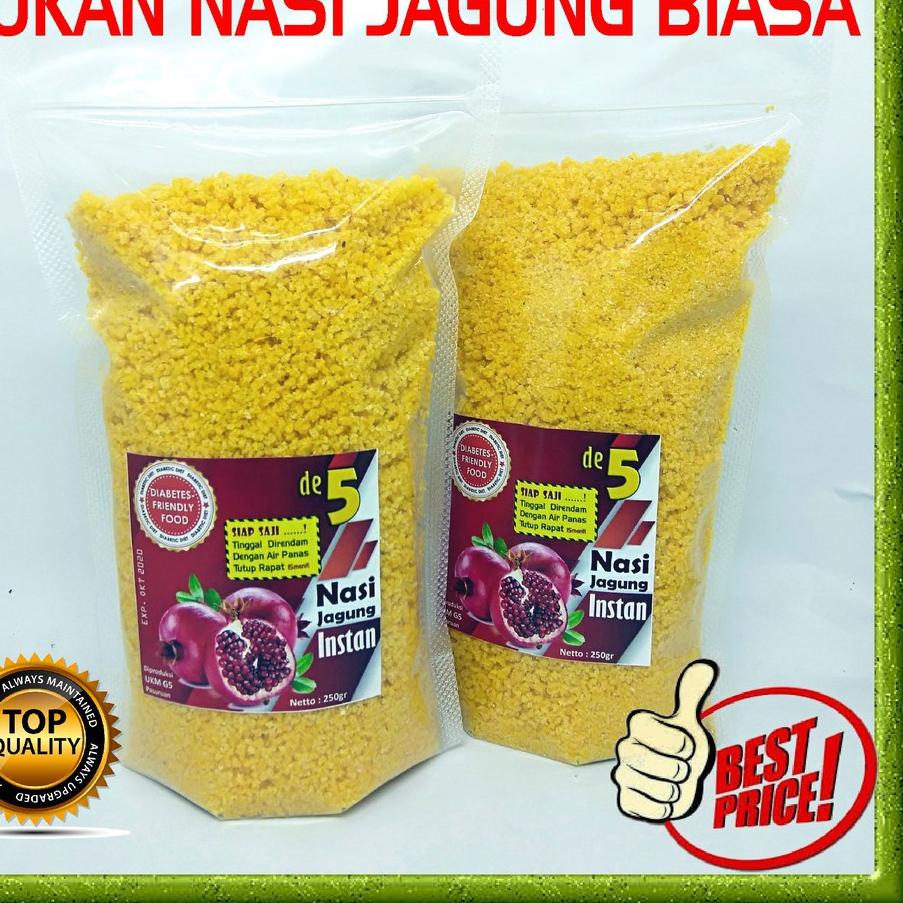 

✎ Nasi Jagung Instan Premium ㅆ