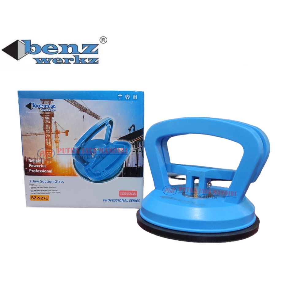 Benz Kop Kaca Satu Kaki / Alat Angkat Kaca Keramik Granit Kop Kaca 1 Kaki  / 1 Jaw Suction Glass