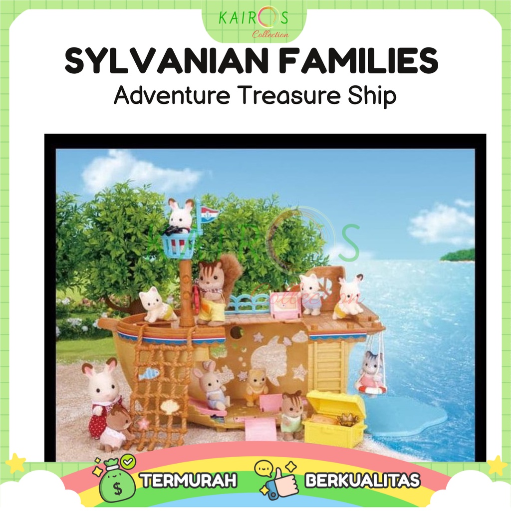 Sylvanian Families Adventure Treasure Ship