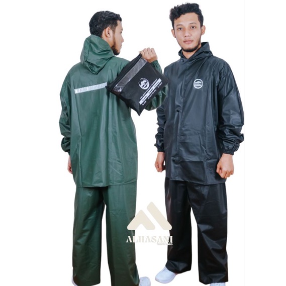 JAS HUJAN YATAKU Raincoat Jas Hujan Setelan Pria / Wanita Murah Berkualitas Anti Rembes Bahan PVC adem