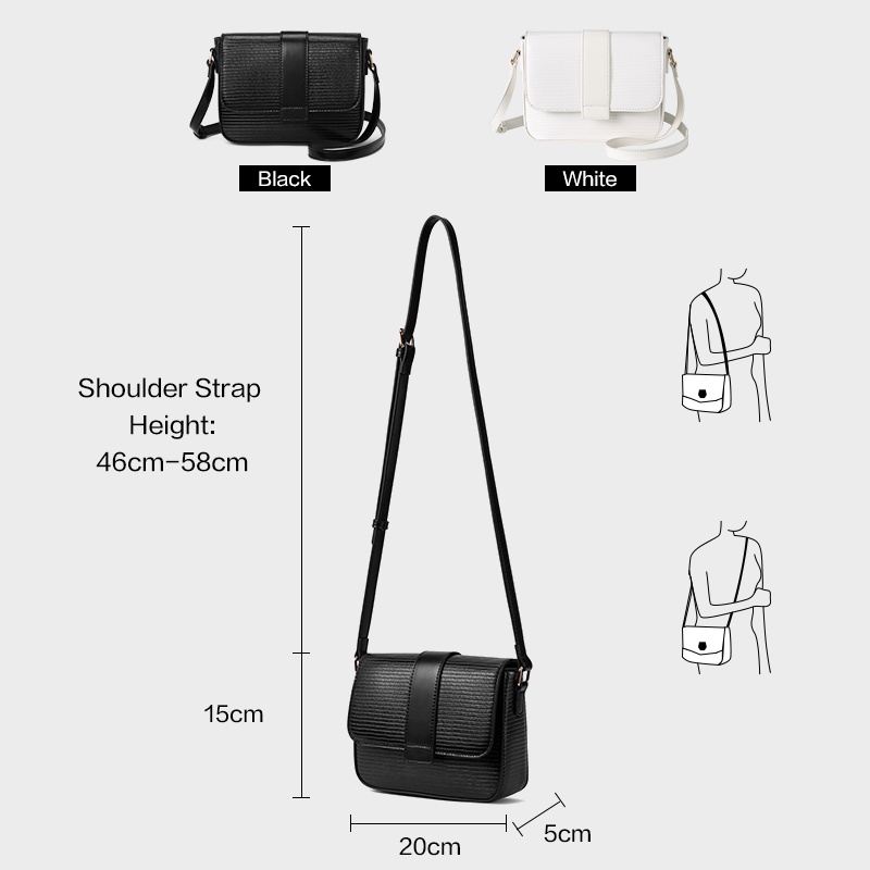Bostanten Tas Selempang Wanita Sling Bag Fashion Shoulder Bag