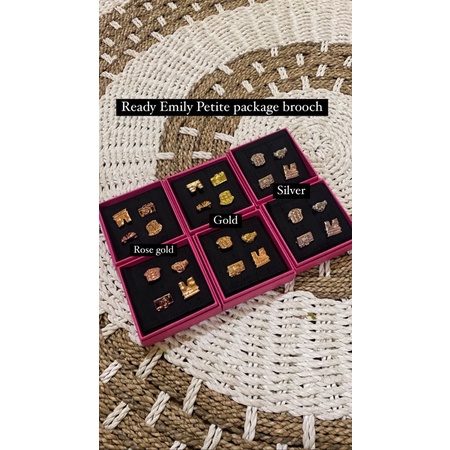 emily petite package brooch buttonscarves