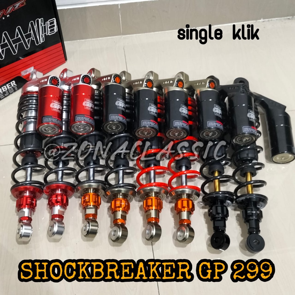 Majutak Gentar45 Skok Shock Shockbreaker Ride It Gp 299 /Gp 288 / Gp 277 Double Click Fungsi 280 320