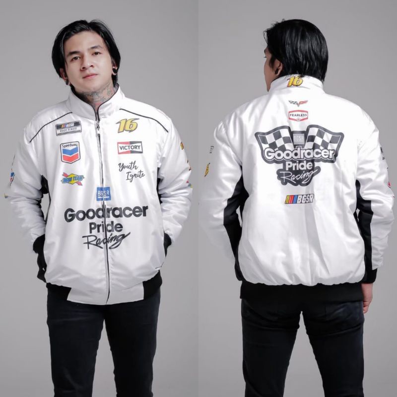 Jaket Nascar Racing Pria King BGSR™ Original Men's Jaket Bomber Nascar | Jaket Vintage | Jaket Bomber Nascar | Jaket Pria