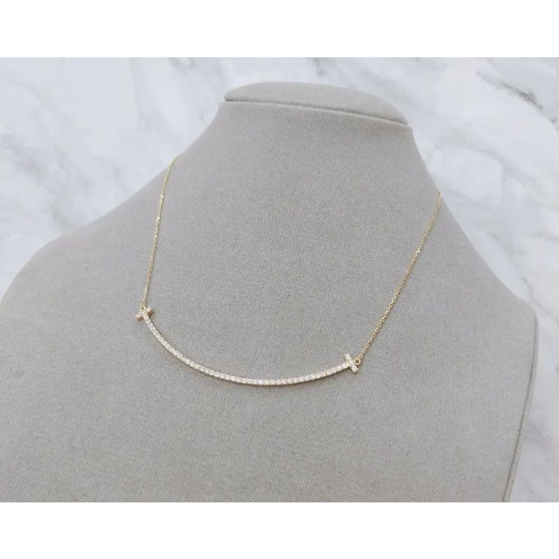 termurah kalung emas bunga ros asli emas 875 20k