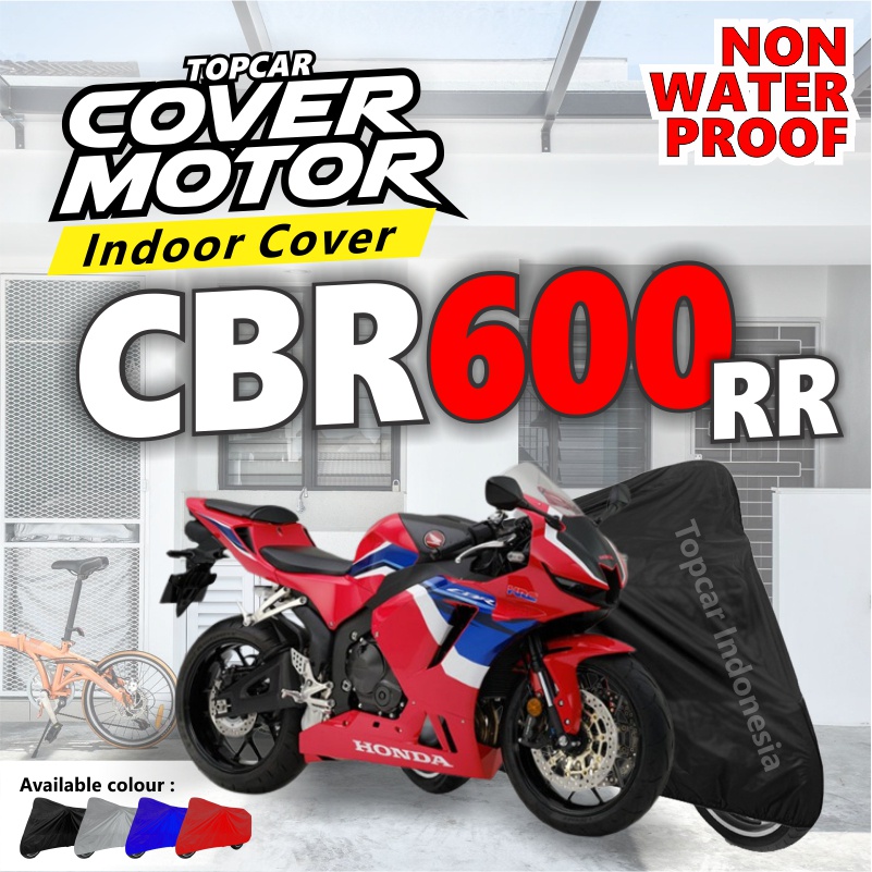 Cover Motor Honda CBR 600 RR / CBR600RR Indoor Non-waterproof Sarung Motor Selimut Pelindung Body Baju Biker Mantel Jas Penutup by TOPCAR