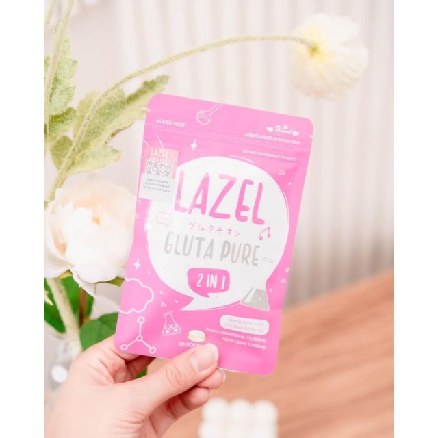 BISA COD LAZEL GLUTA PURE ORIGINAL THAILAND