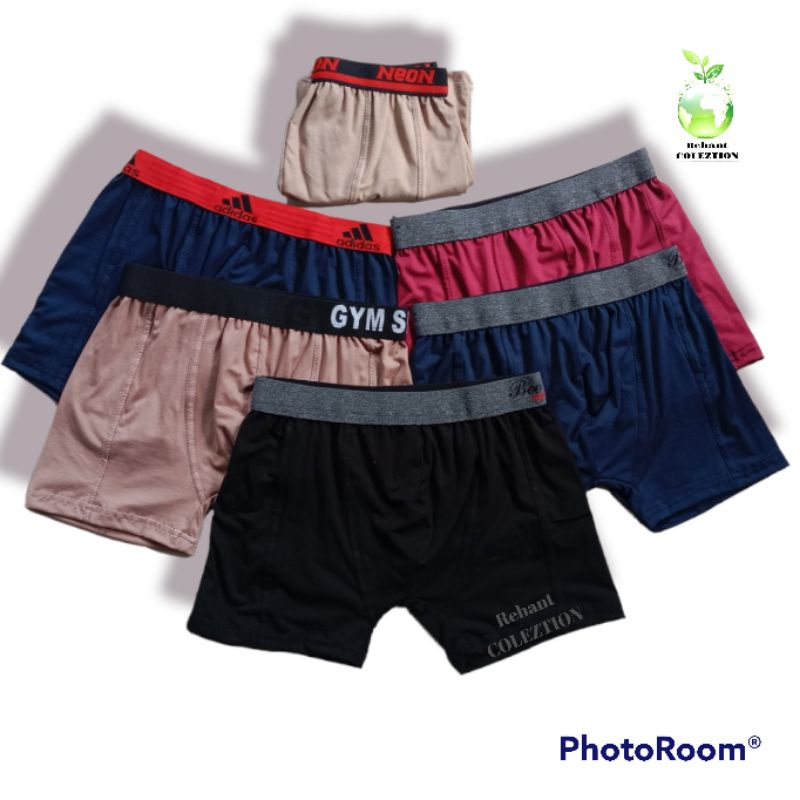 Celana dalam pria boxer termurah 6 pcs