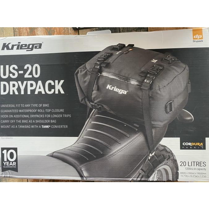 Kriega US 20 Touring bag Tail bag