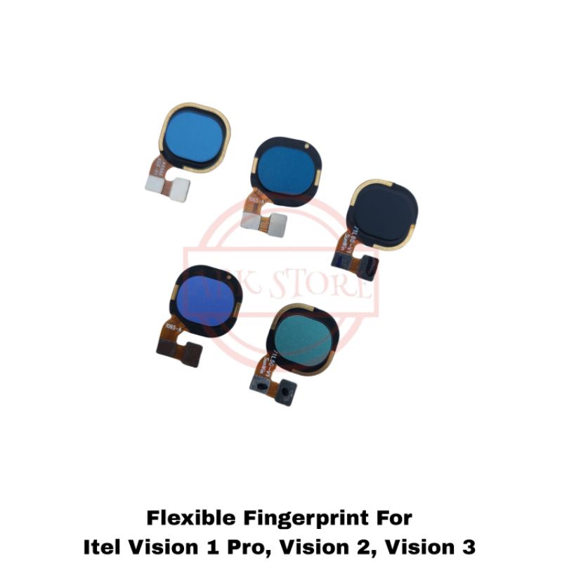 Flexible Fingerprint Itel Vision 1 pro - Vision2 - Vision 3 Plus Flexibel Sidik jari