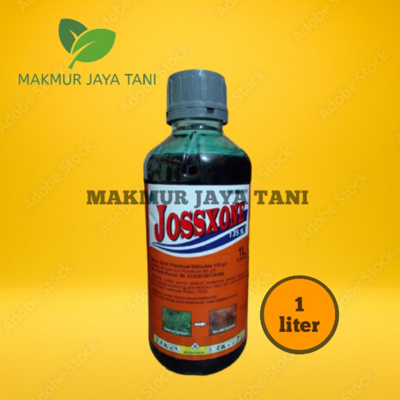 Jual Jossxone 135sl 1 Liter Parakuat Diklorida Herbisida Pembasmi