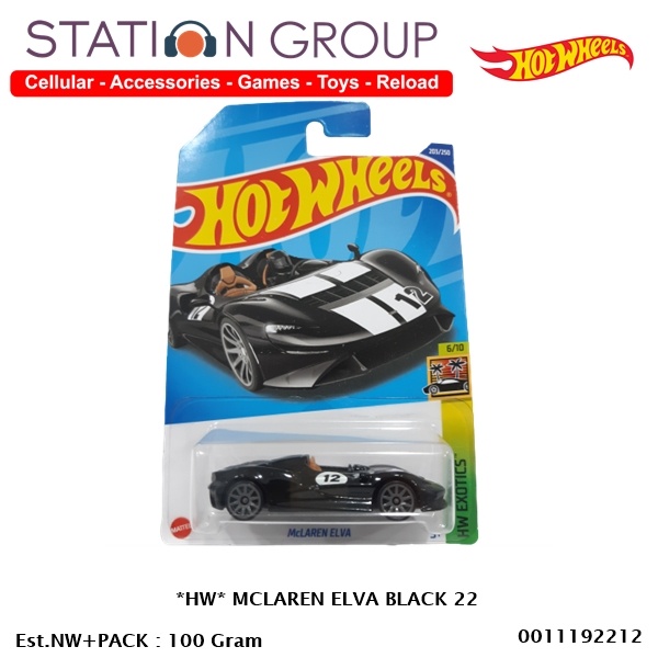 HOT WHEELS HW MCLAREN ELVA - DIECAST