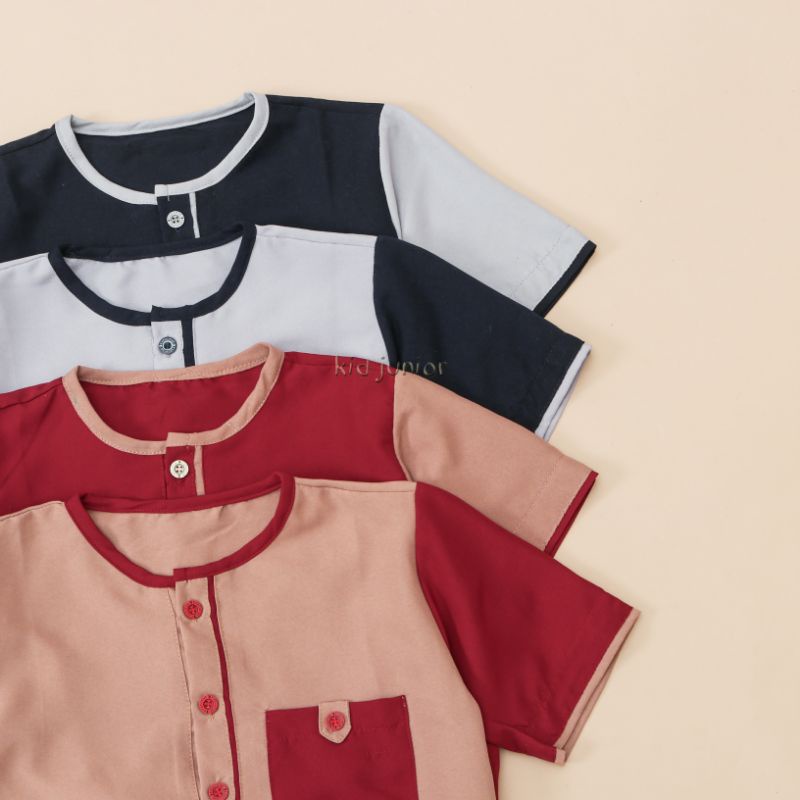 Koko Kurta Anak Set baju Celana Peci 1-12 Tahun