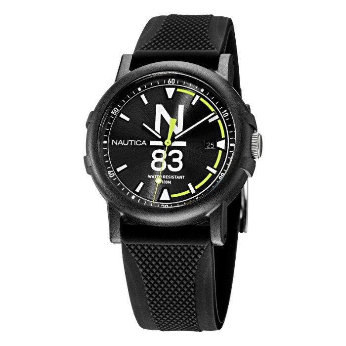 Nautica jam tangan pria Es Pujols NAPEPS106 Hitam