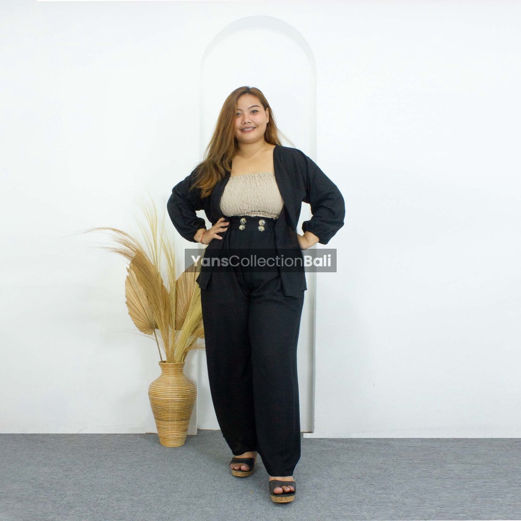 Setelan Outer Polos Jumbo Bali Murah