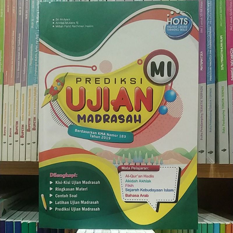 Prediksi UJIAN MADRASAH KMA 183/2019