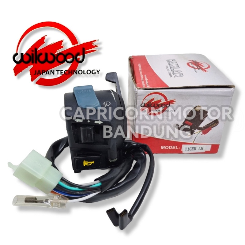 Saklar Kiri TIGER LAMA OLD NEW REVO Tombol Lampu Sen DIM Klakson Choke WILWOOD