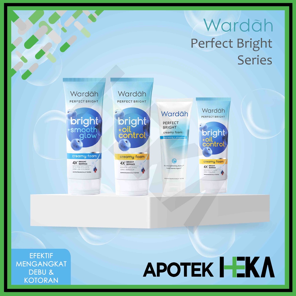 Wardah Perfect Bright Series Creamy Foam (SEMARANG)