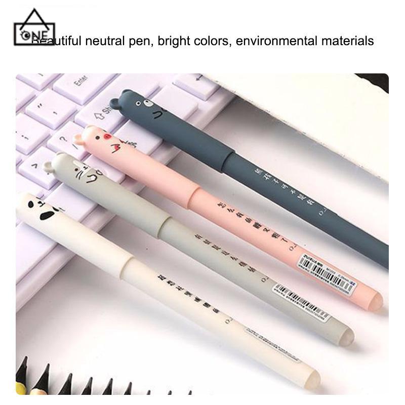 COD❤️Set Pena Gel yang Dapat Dihapus Batang Isi Ulang Ballpoint yang Dapat Dicuci Menangani Alat Tulis Perlengkapan Tulis Sekolah-A.one