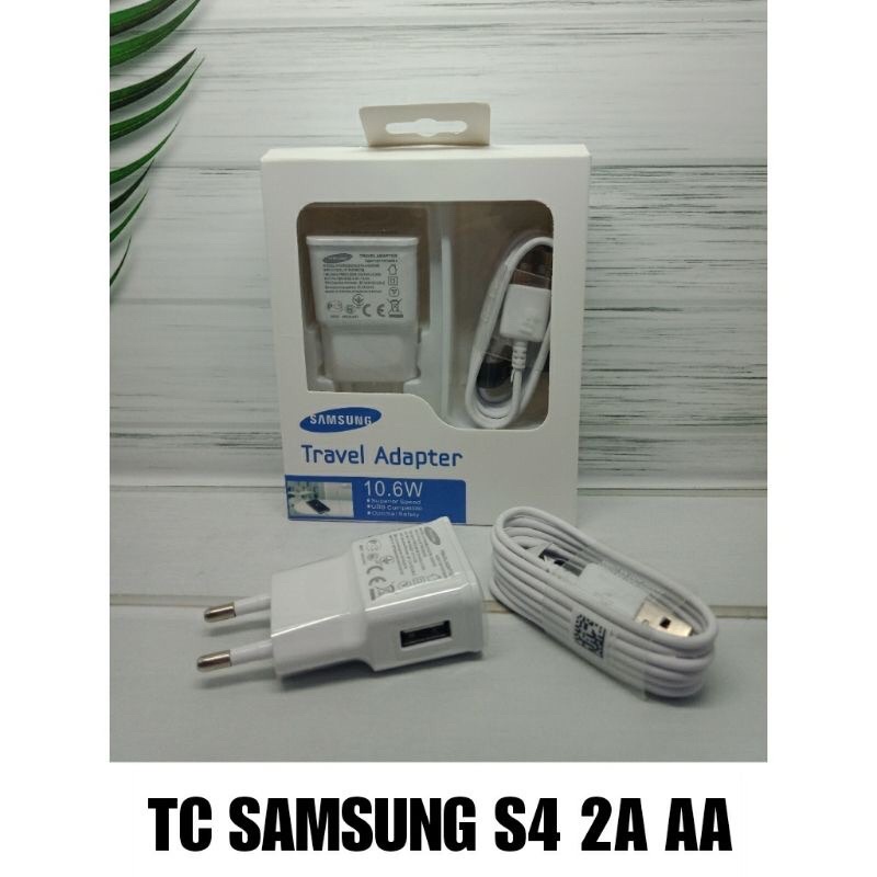 Charger Samsung S4 2.A 1Usb Support Fast Charging Original 99%