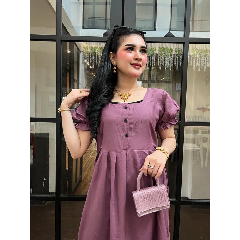 Dress CHERY PENDEK POLOS