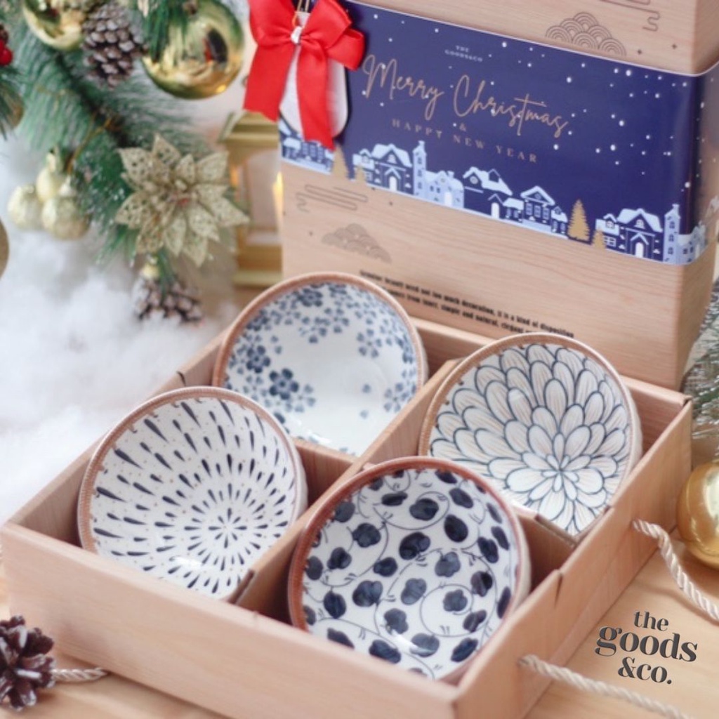 Hamper Christmas Bowl Set Christmas Hamper Natal dan Tahun Baru