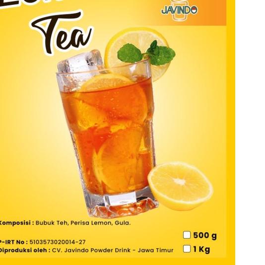 

limited Edition✔️Bubuk Minuman LEMON TEA|RA4